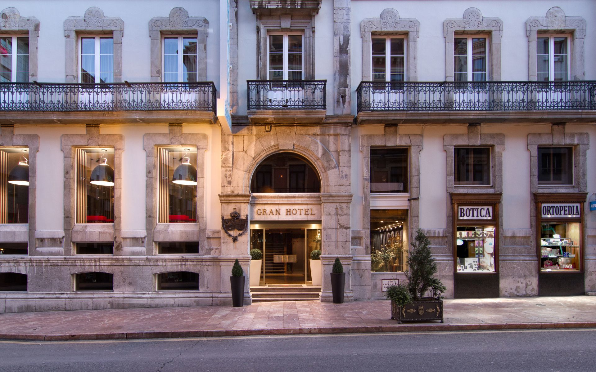 Gran Hotel Espana Oviedo Ngoại thất bức ảnh